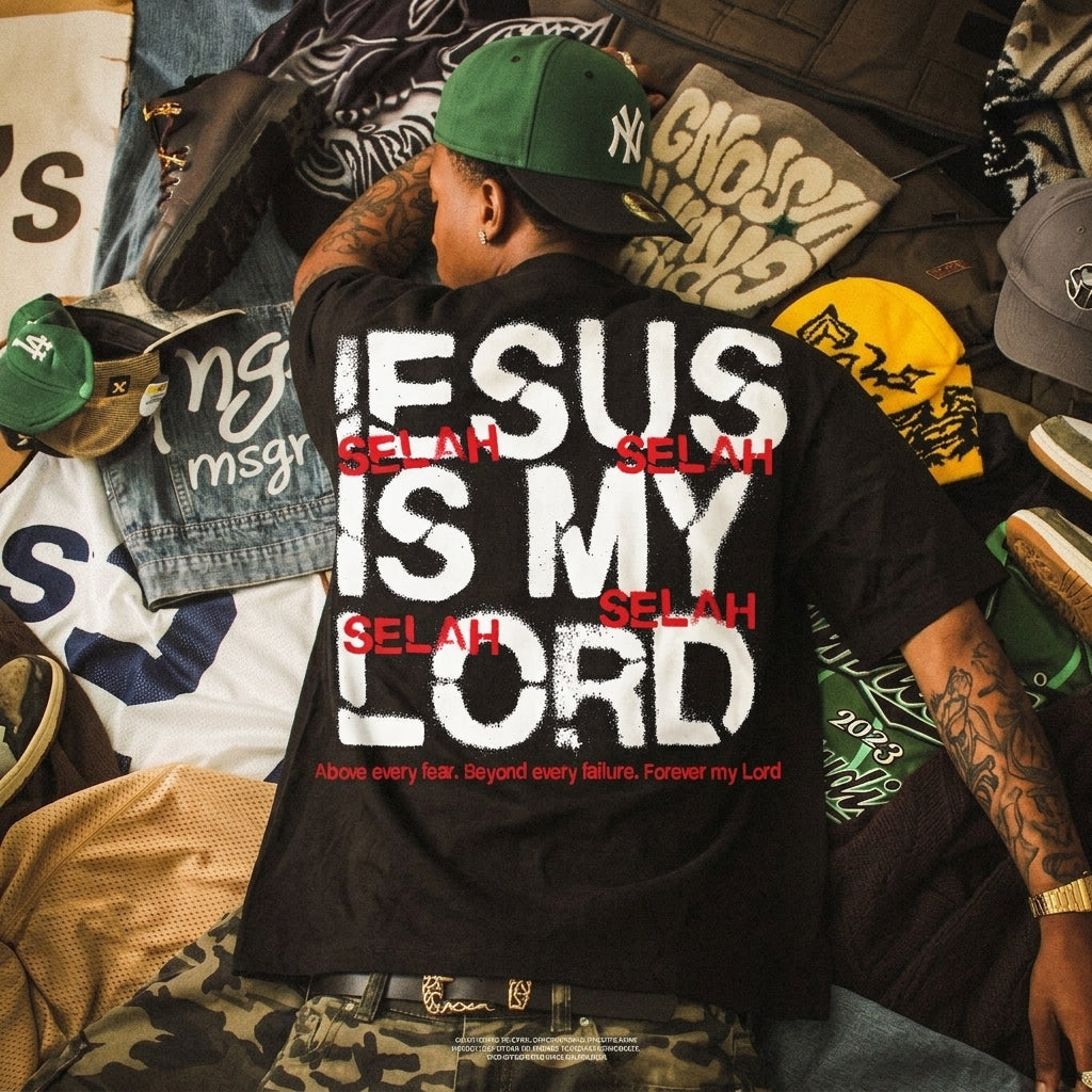 Jesus Is My Lord Black T-Shirt