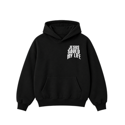 Hoodie Jesus Saved My Life — Oversized Hoodie