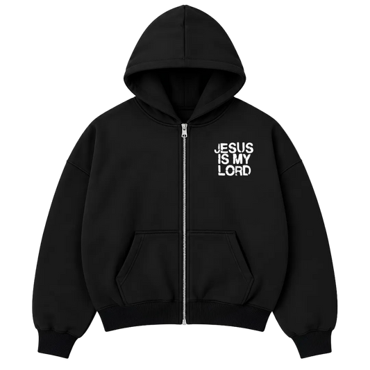 Jesus Is My Lord — Oversized Zip Hoodie