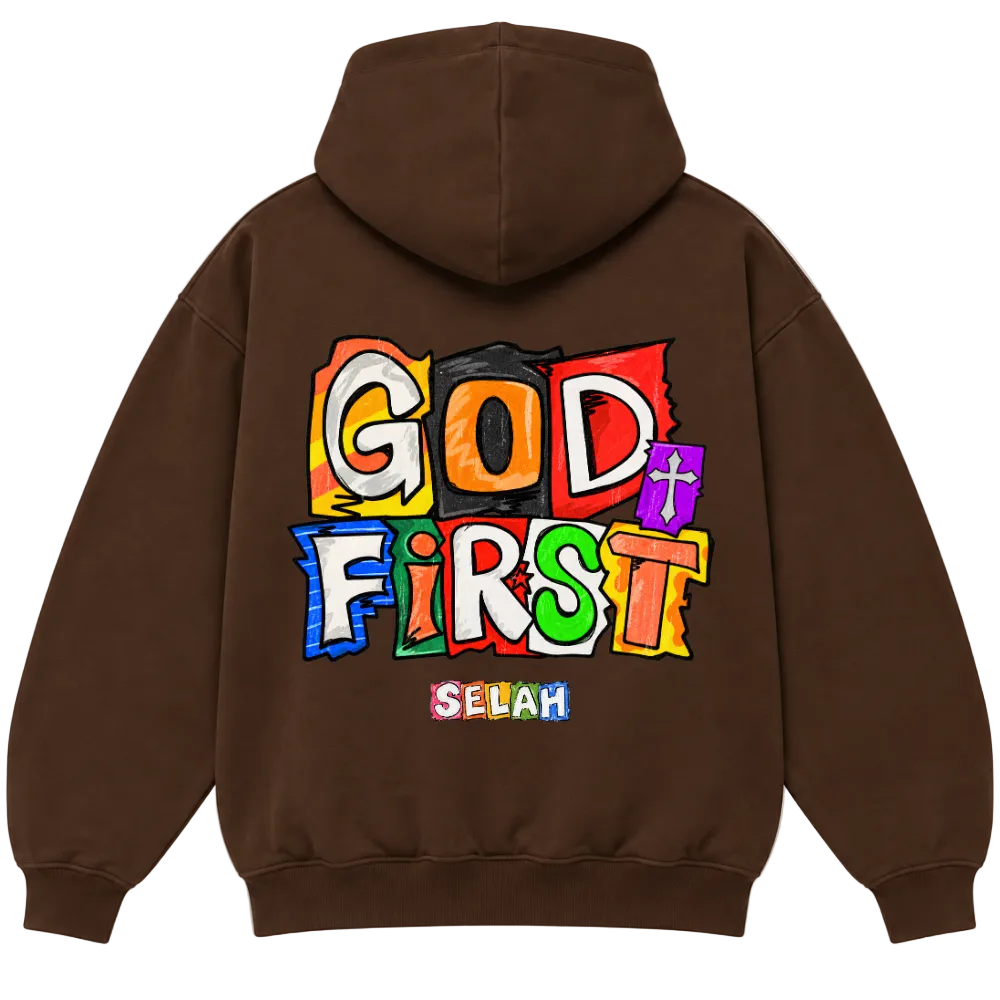 God First My Life — Oversized Hoodie