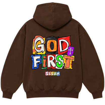God First My Life — Oversized Hoodie
