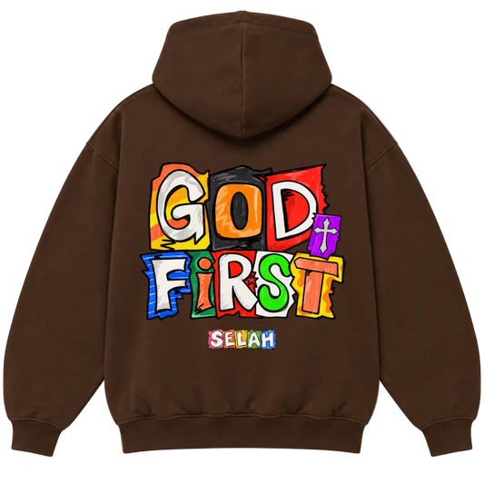 God First My Life — Oversized Hoodie