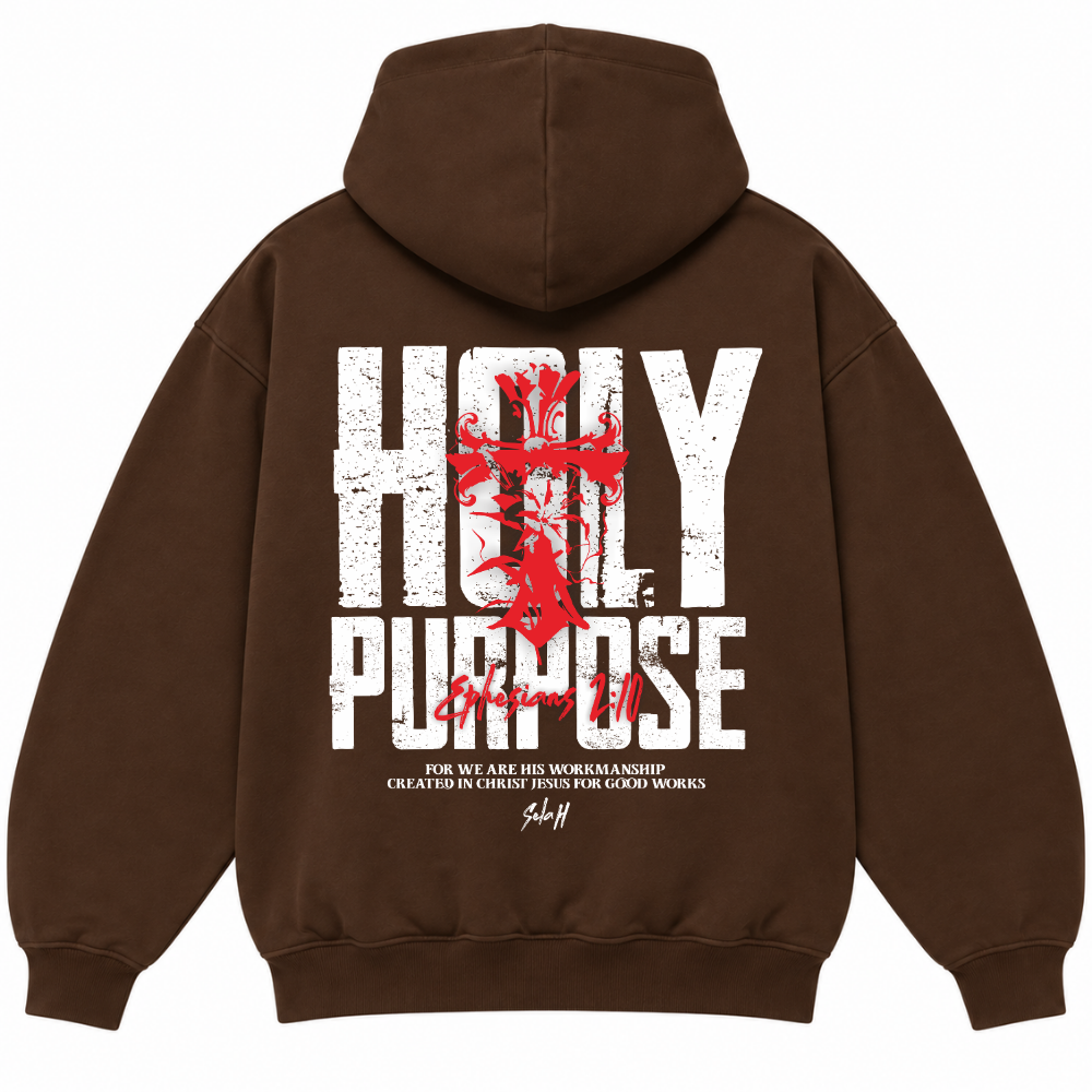 Holy Purpose — Oversized Hoodie