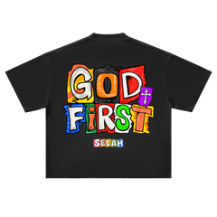 God First Black T-Shirt