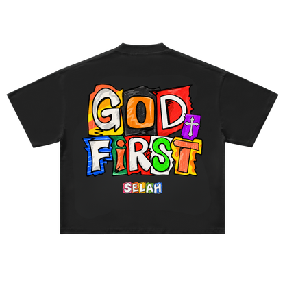 God First Black T-Shirt