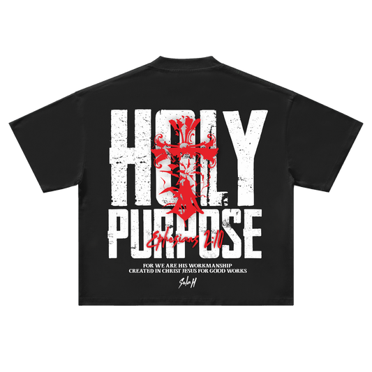 Holy Purpose Black T-Shirt
