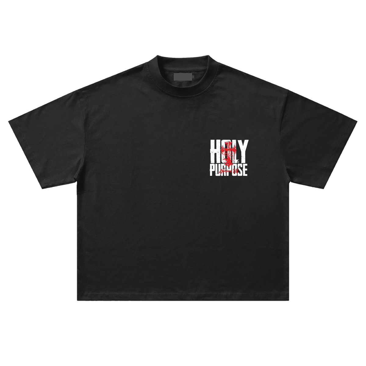 Holy Purpose Black T-Shirt