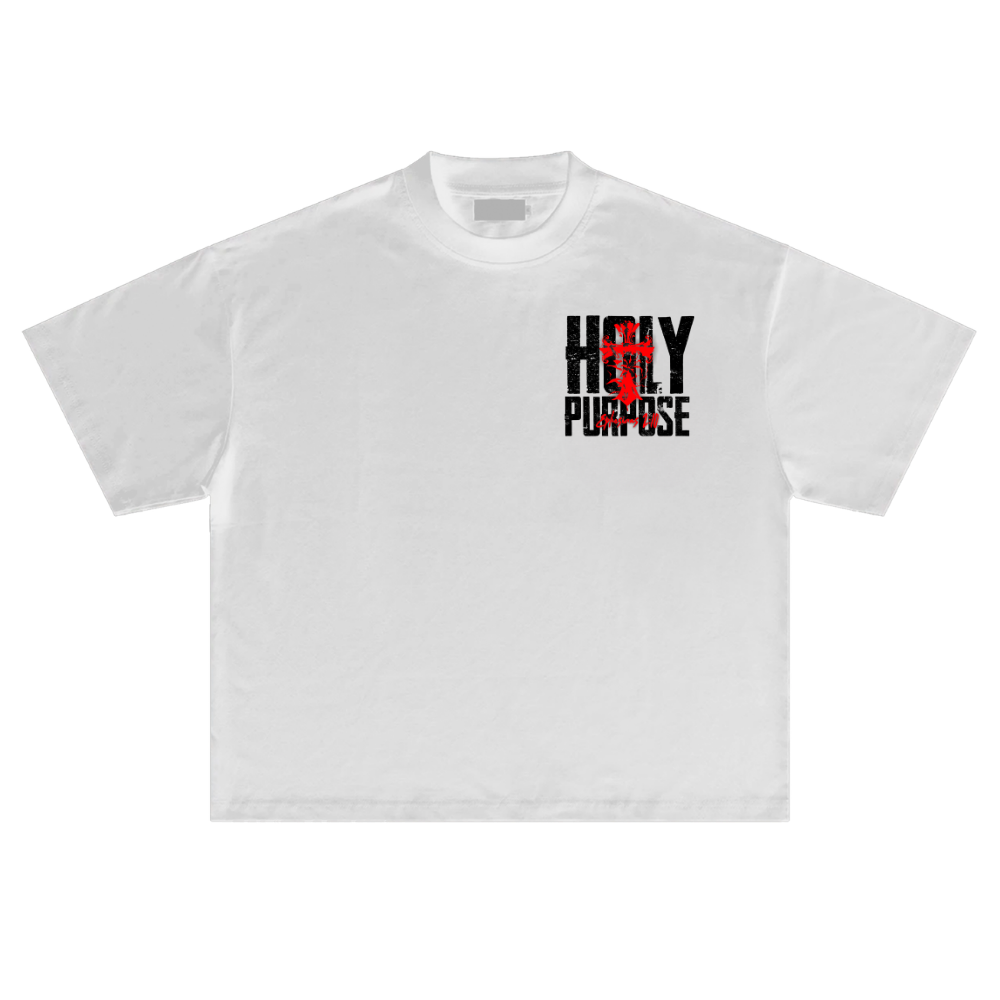 Holy Purpose White T-Shirt