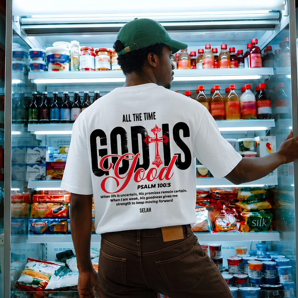 God Is Good White T-Shirt