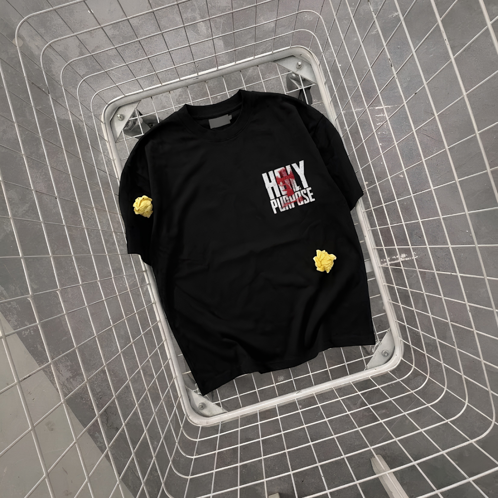 Holy Purpose Black T-Shirt