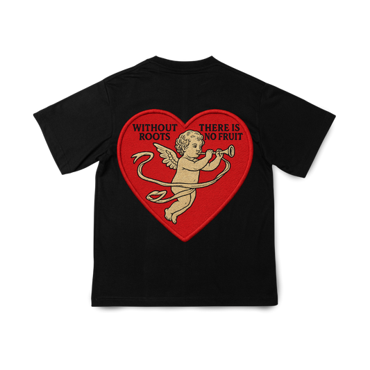 Selah Onyx Oversized Tee — Negra